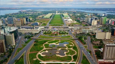 Esplanada dos Ministérios em Brasília