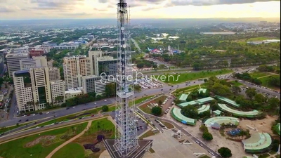 Torre de TV de Brasília vista do alto