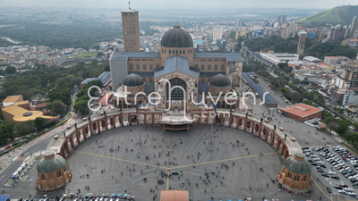 Santuário Nacional de Aparecida visto do alto