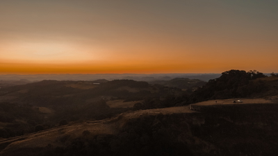 Por do Sol no Morro