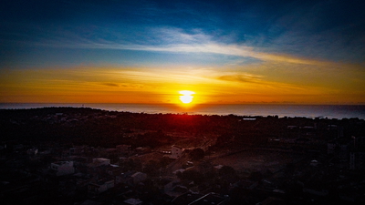 Nascer do sol em Serra-ES