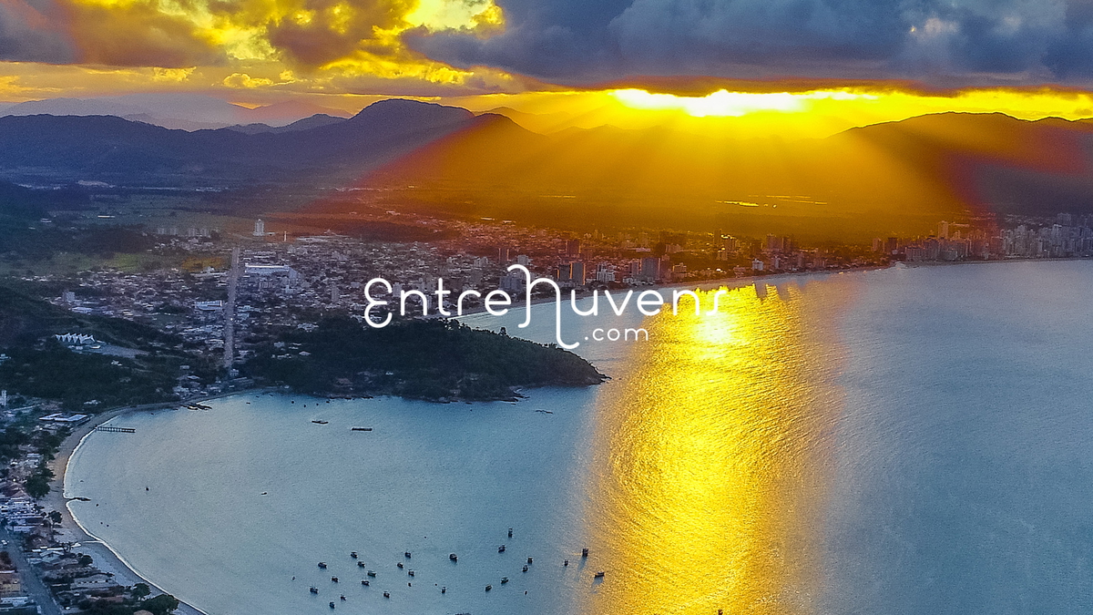 Por do sol no paraíso 