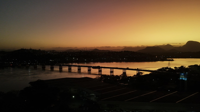Por do Sol na Segunda Ponte
