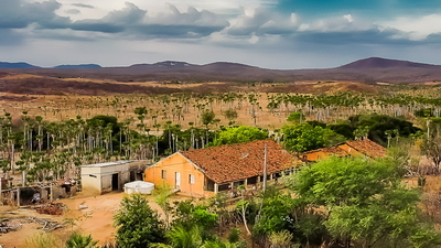 Casa típica do interior do Ceará.