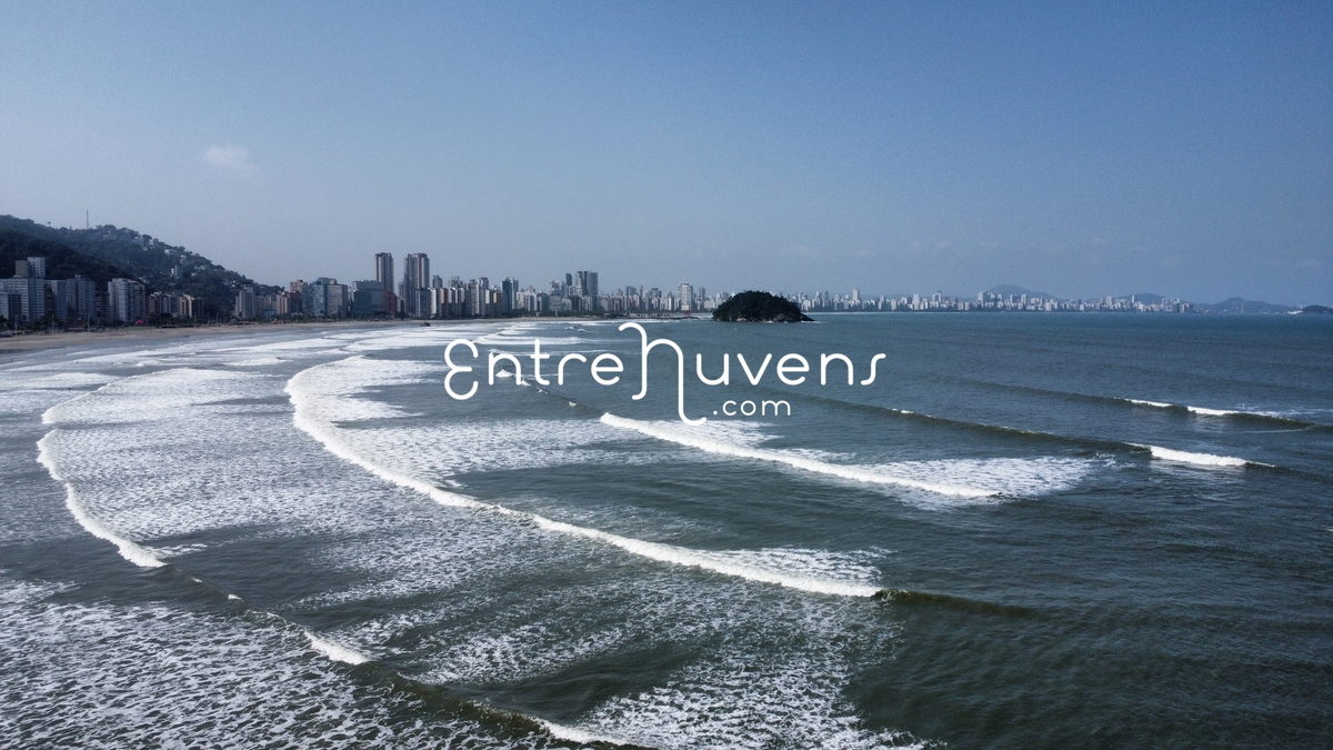 Praia do Itararé em São Vicente 