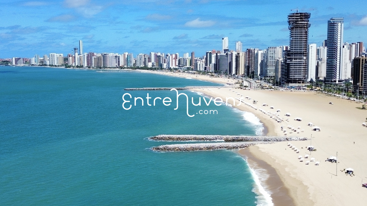 Foto tirada na praia de Iracema 